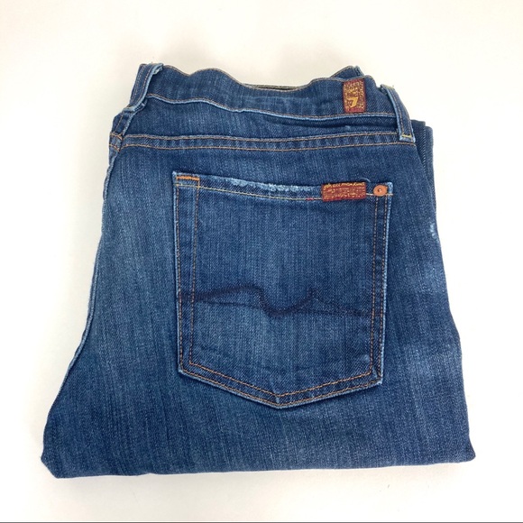 7 For All Mankind Denim - JEANS 7 For All Mankind Bootcut Dark Wash SZ 32
